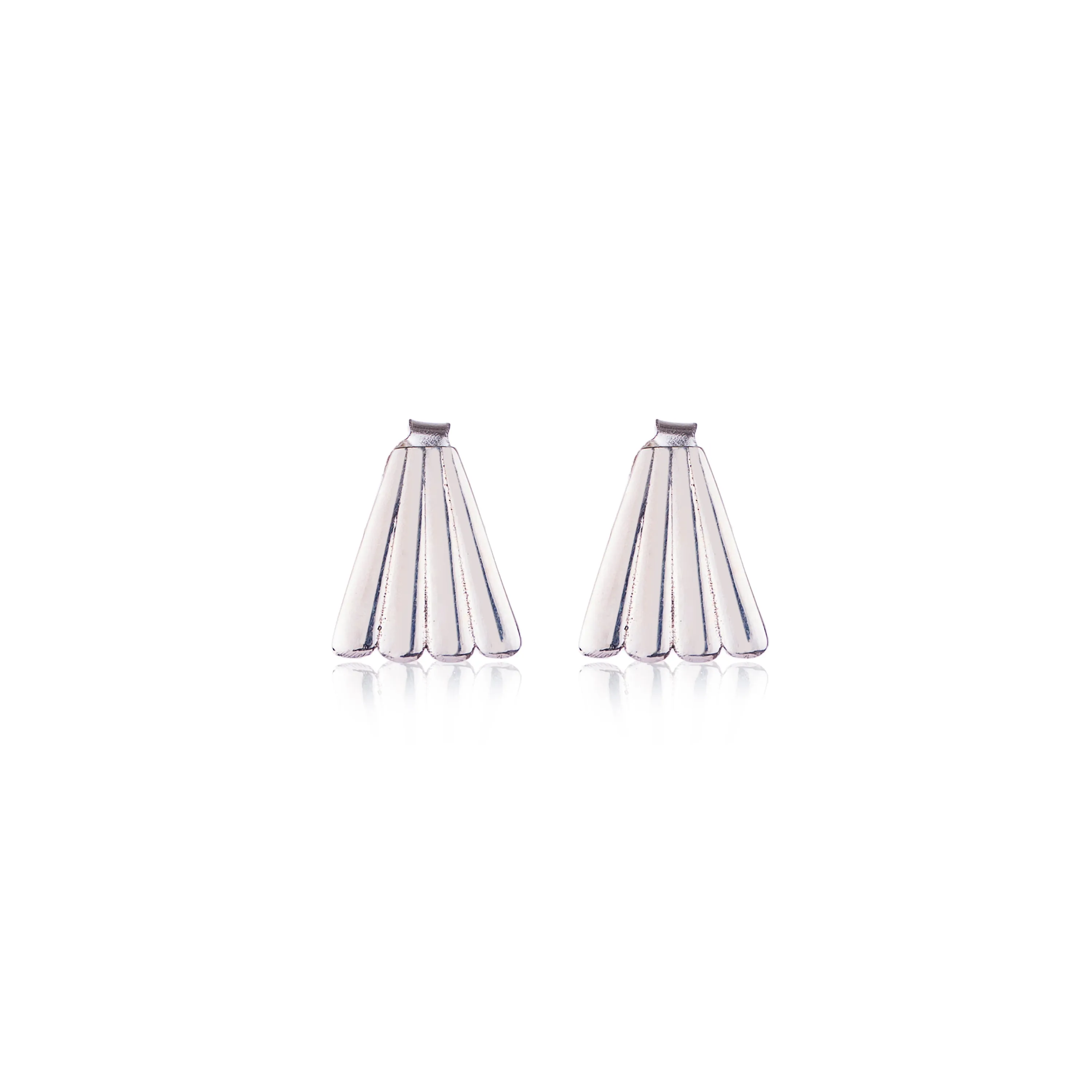Farah Studs, Sterling Silver