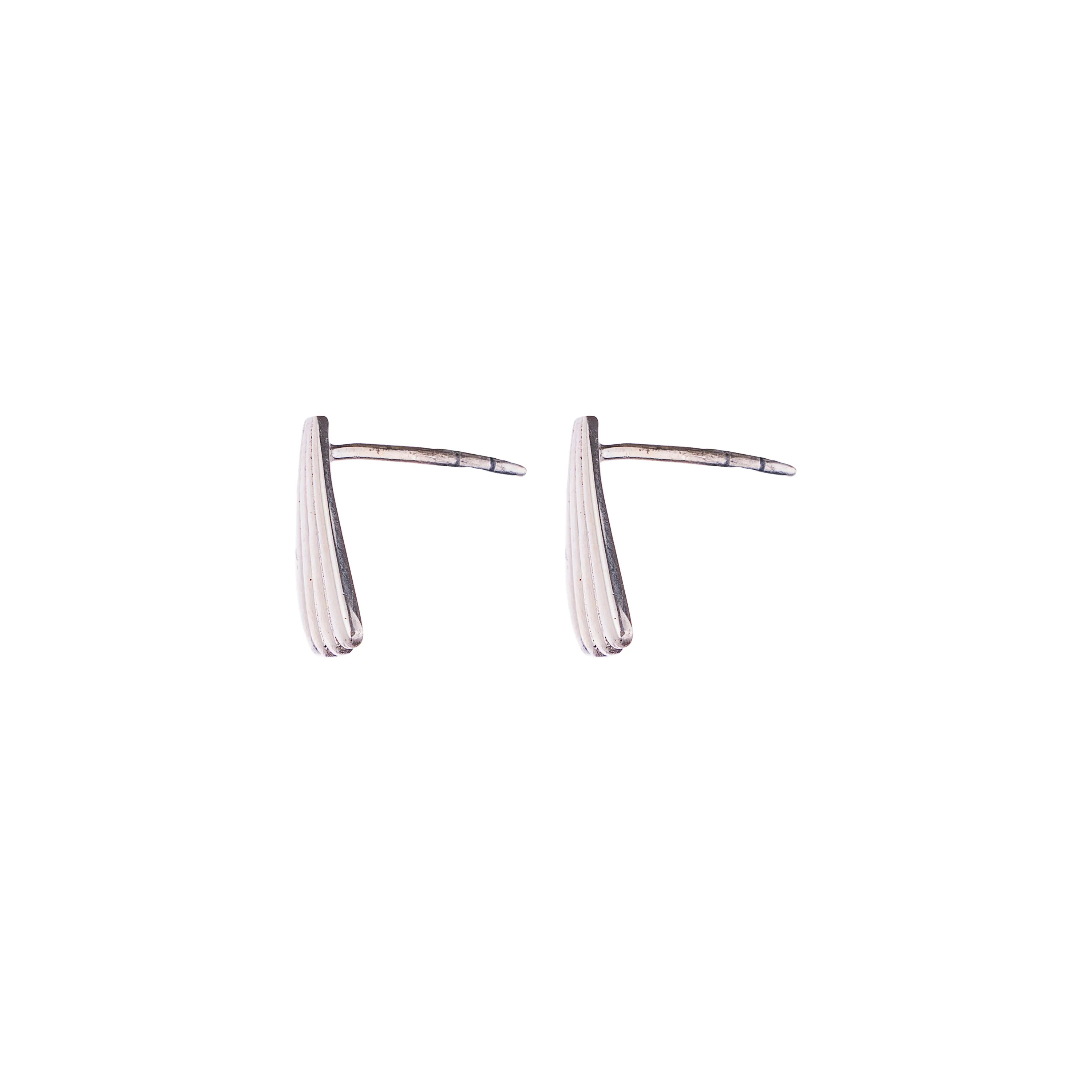 Farah Studs, Sterling Silver