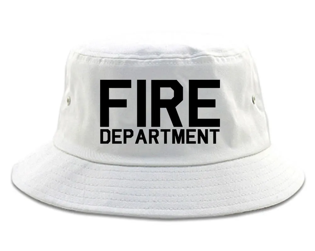 Fire Department Dept Mens Bucket Hat
