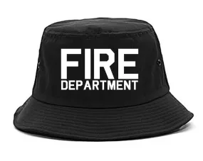 Fire Department Dept Mens Bucket Hat