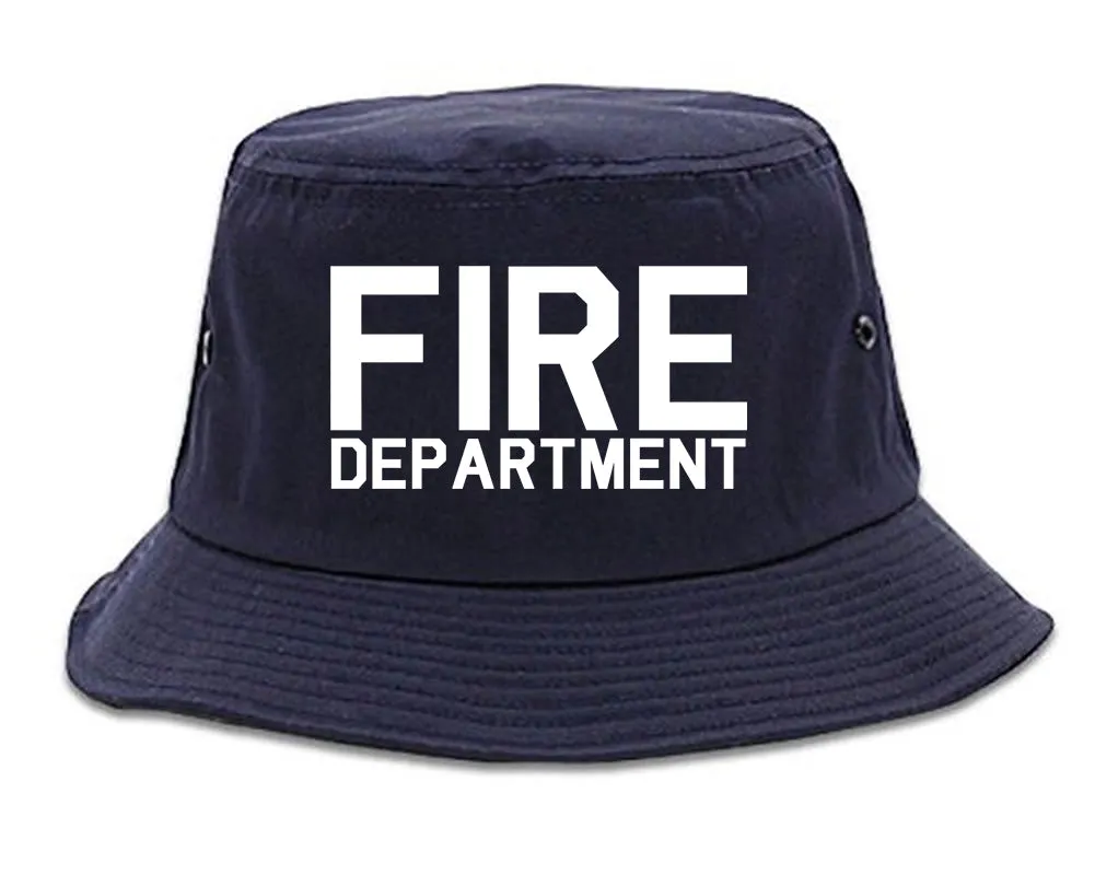 Fire Department Dept Mens Bucket Hat