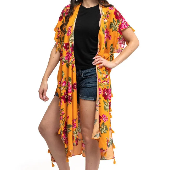 floral kimono