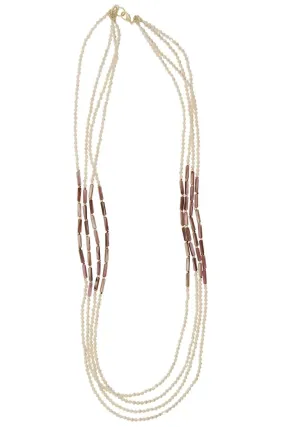 Getaway Multi Strand Long Necklace