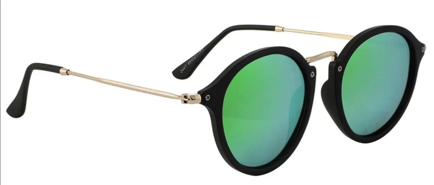 Glassy Klein Polarized Black/Green Mirror
