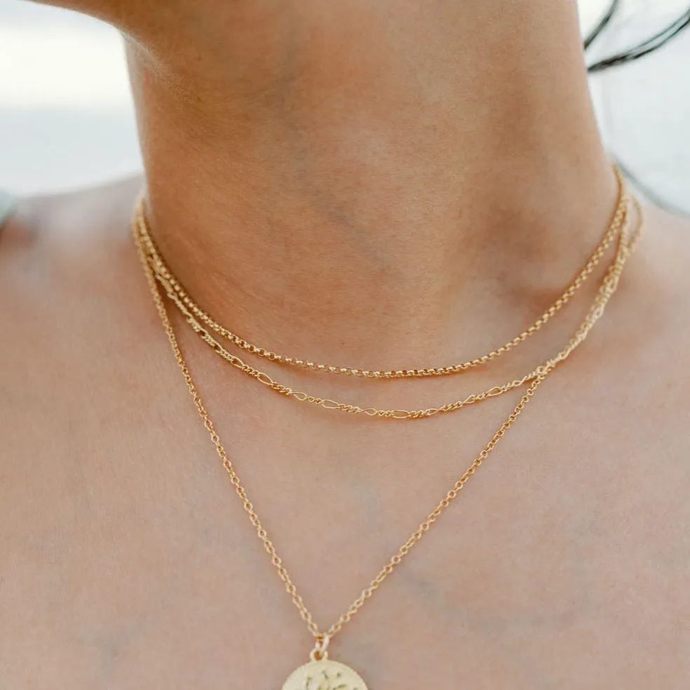 Gold Rolo Necklace