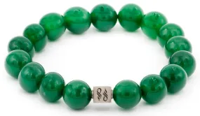 Green Onyx Natural Gemstone Centerpiece Bracelet