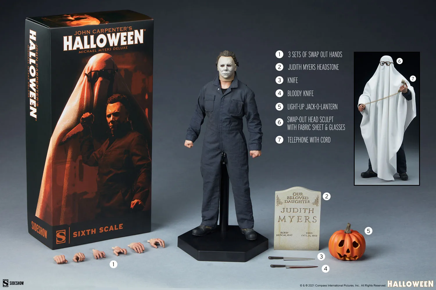 Halloween 1978 Michael Myers Deluxe Sixth Scale Figure