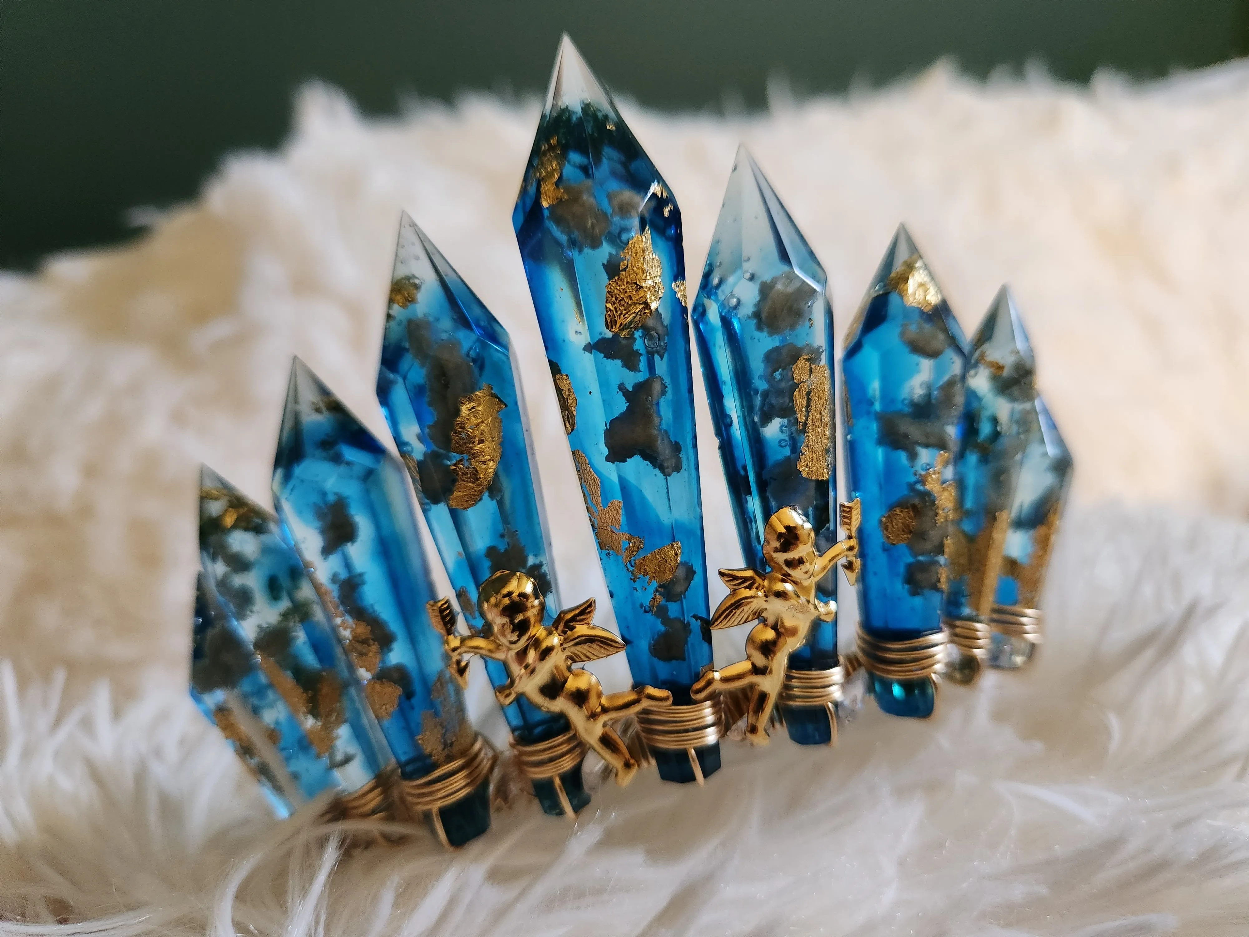 Hera goddess crown headpiece