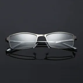 Hotochki Unisex Full Rim Alloy Frame Non Spherical Lens Reading Glasses Xm076