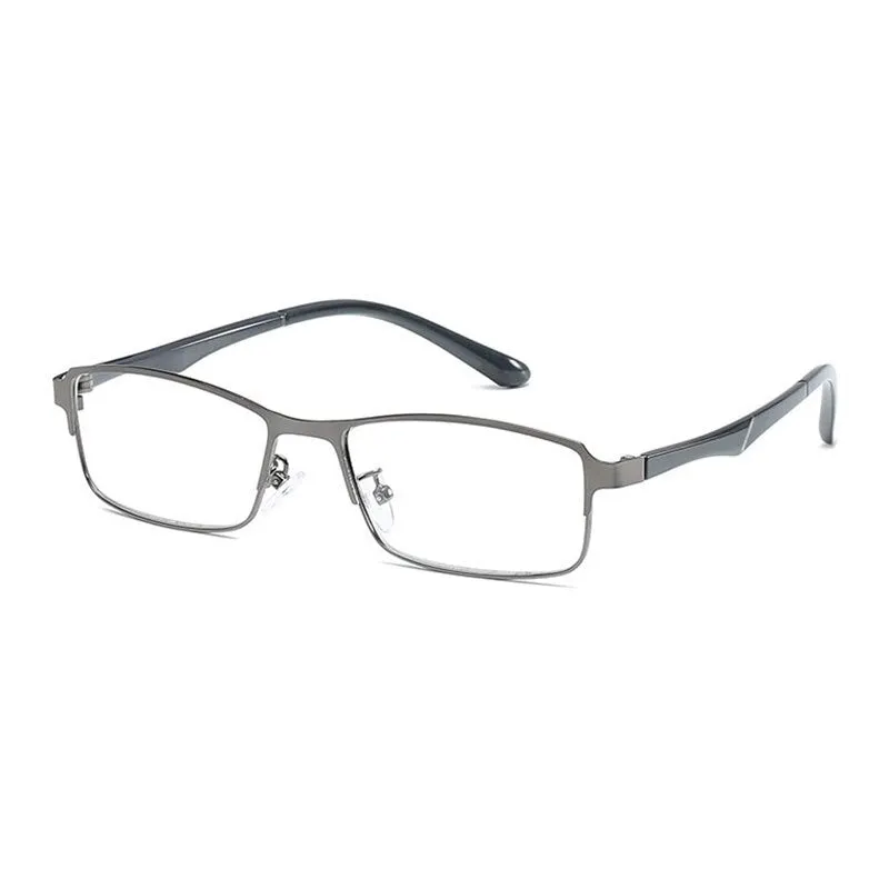 Hotochki Unisex Full Rim Alloy Frame Non Spherical Lens Reading Glasses Xm076
