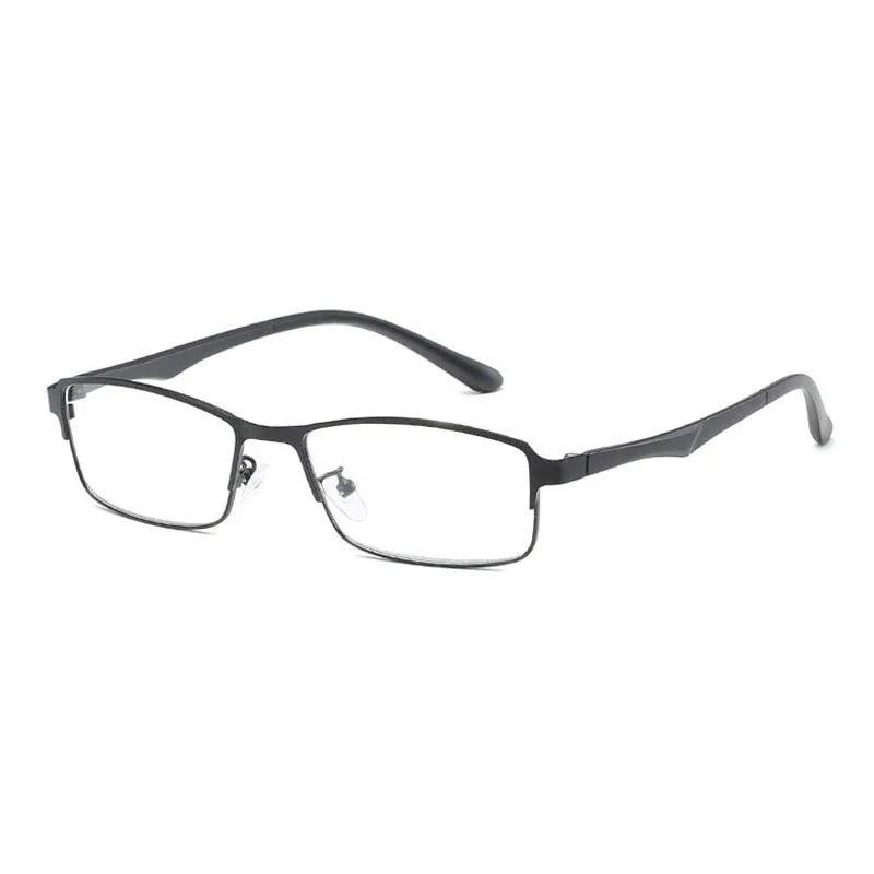 Hotochki Unisex Full Rim Alloy Frame Non Spherical Lens Reading Glasses Xm076