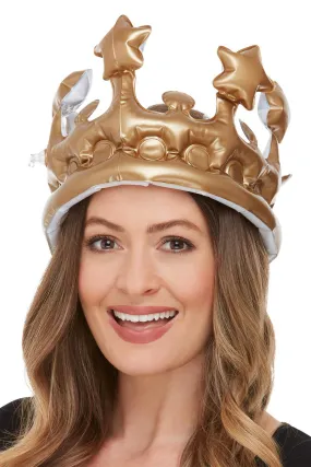 Inflatable Crown, Gold