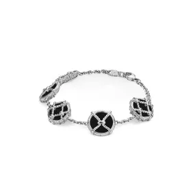 Isola Station Bracelet with Black Onyx