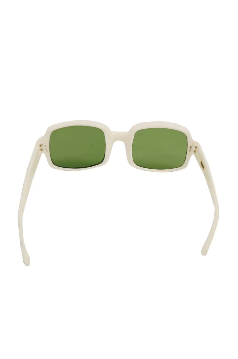 Italian Black and White Stripe Mod Glasses, 1960s
