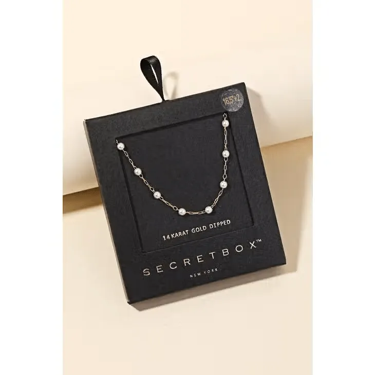 Kate Chain Pearl Necklace