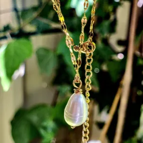 KISS PEARL WATERPROOF 18K NECKLACE