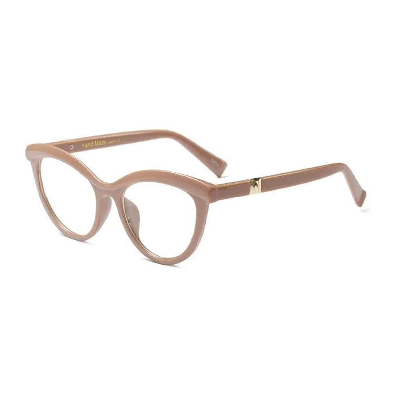Ladies Eyebrows Square Glasses
