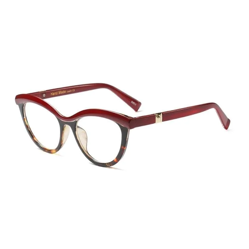 Ladies Eyebrows Square Glasses