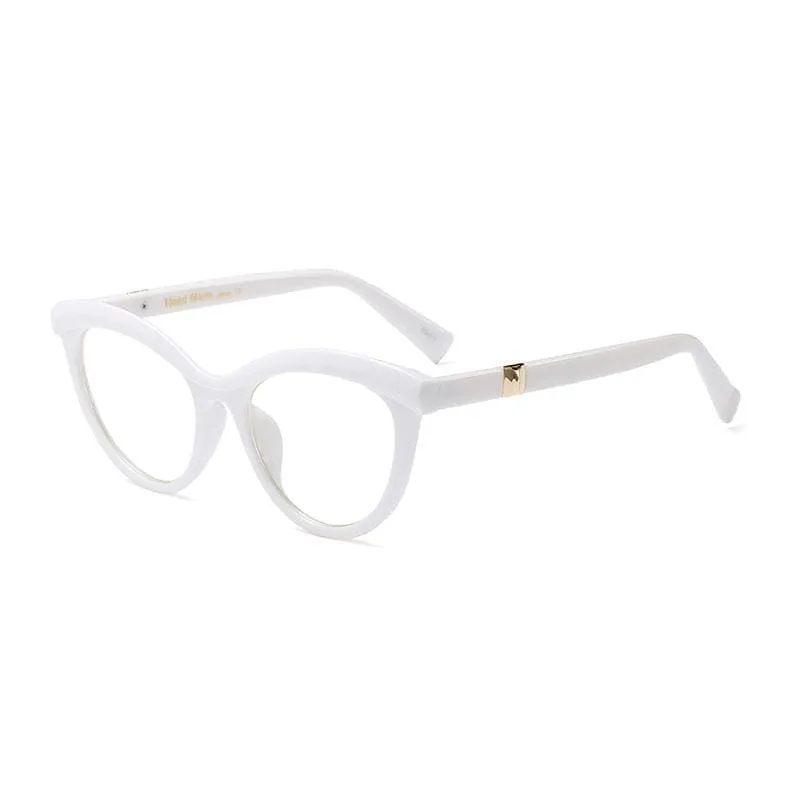 Ladies Eyebrows Square Glasses