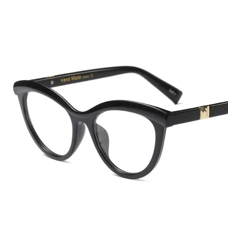 Ladies Eyebrows Square Glasses