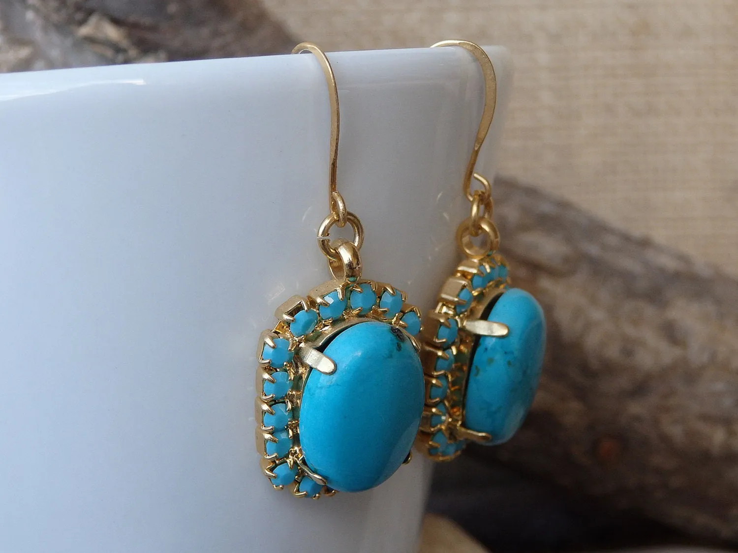 Large Genuine turquoise Ring
