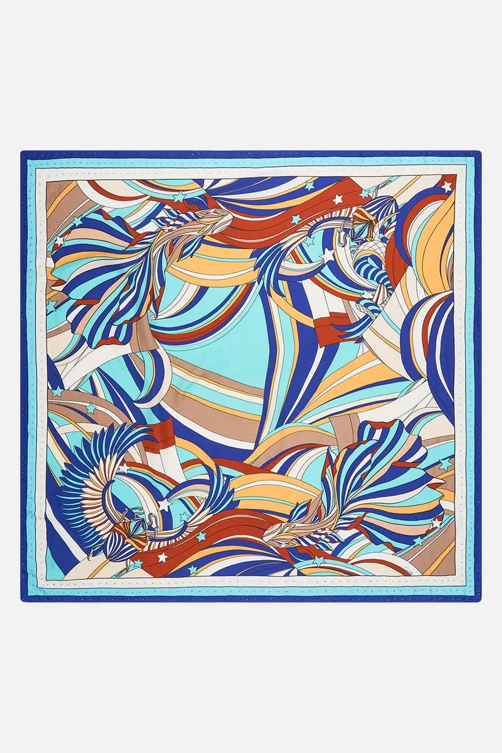 LARGE SQUARE SCARF OASIS ORACLE