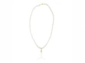 Lola Knight - Luca - Freshwater Pearl Necklace - Gold