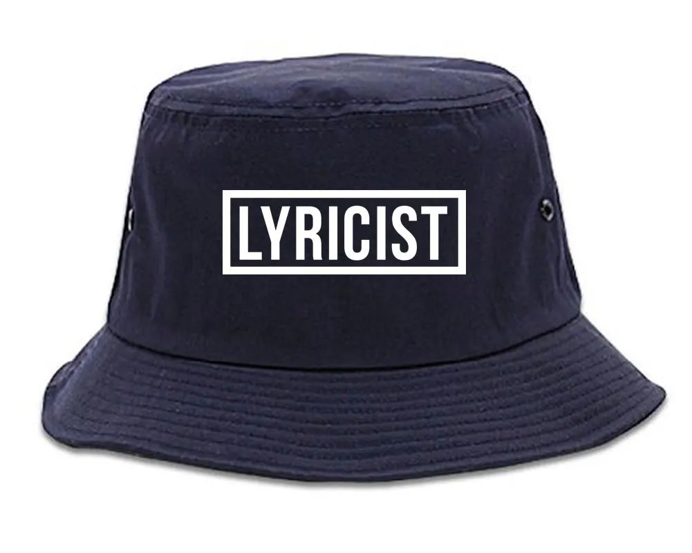 Lyricist Rapper Real Hiphop Bucket Hat Cap