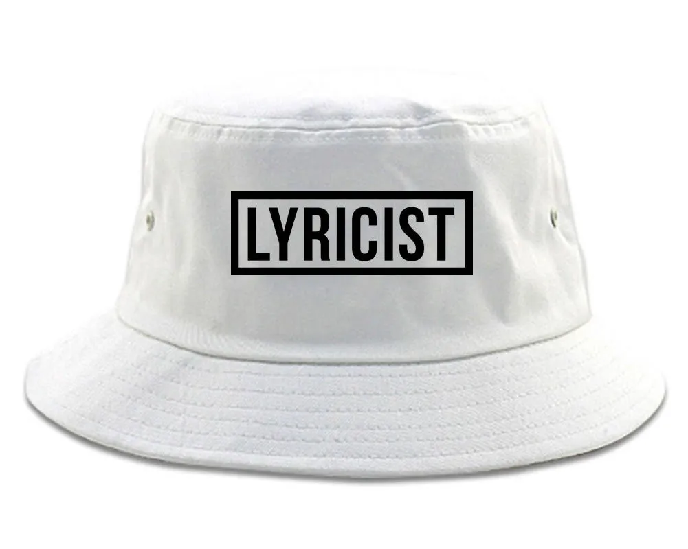 Lyricist Rapper Real Hiphop Bucket Hat Cap