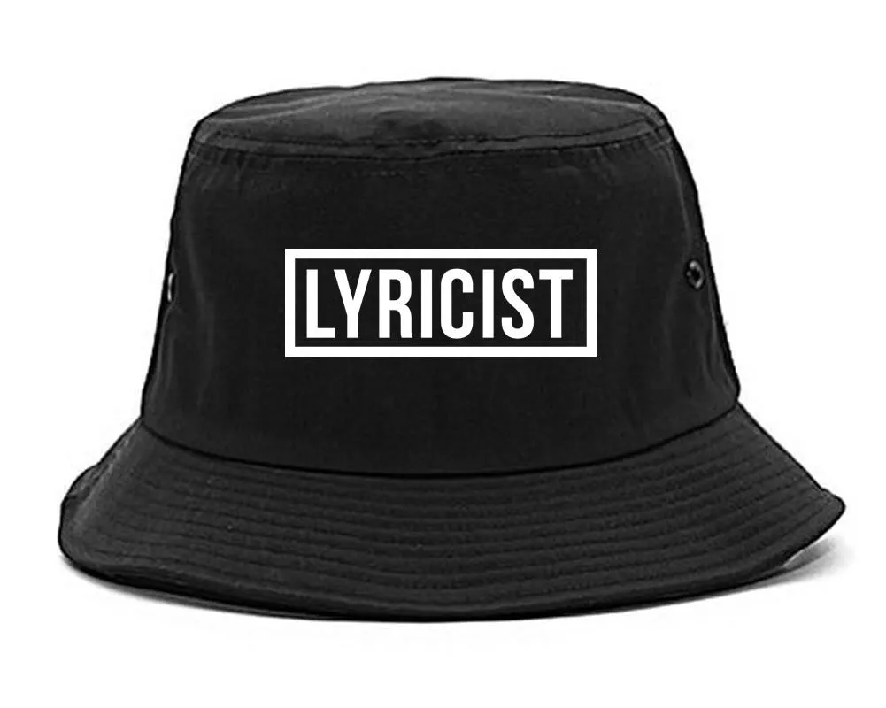 Lyricist Rapper Real Hiphop Bucket Hat Cap