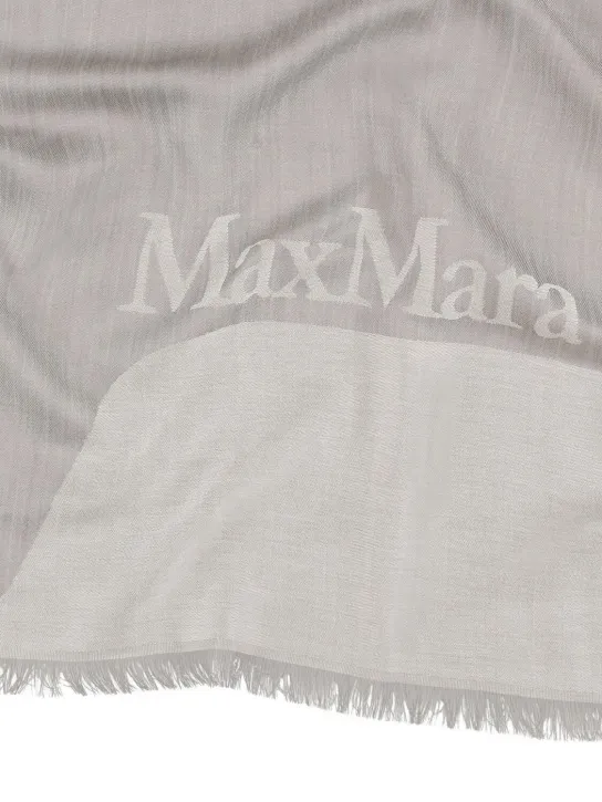 Max Mara   Aral silk blend scarf 