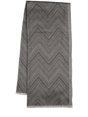Missoni   Printed wool blend scarf 