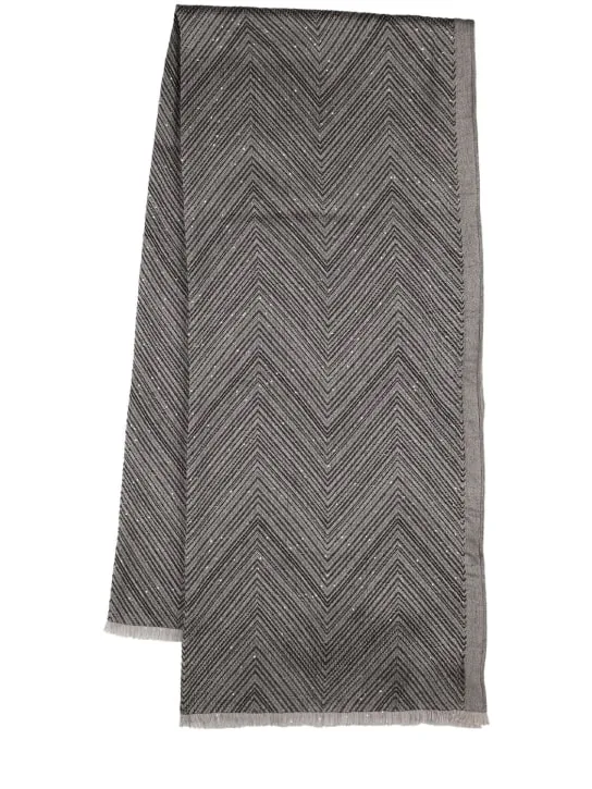 Missoni   Printed wool blend scarf 