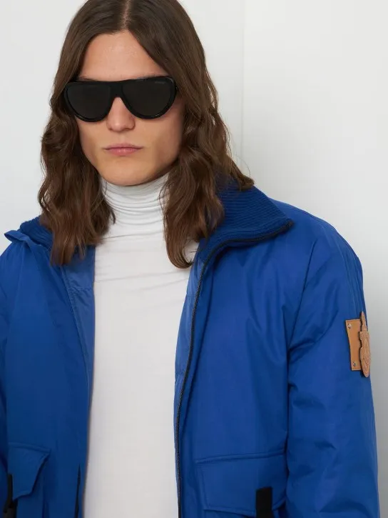 Moncler   Anodize bold aviator sunglasses 