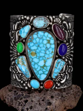 Native American Jewelry Natural Royston Turquoise Cuff Bracelet