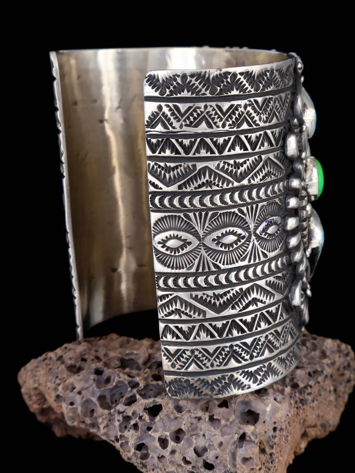 Native American Jewelry Natural Royston Turquoise Cuff Bracelet