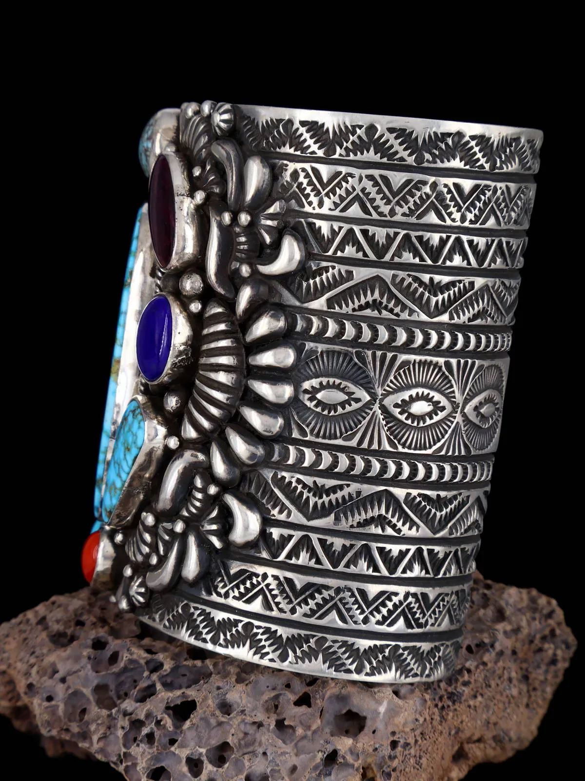 Native American Jewelry Natural Royston Turquoise Cuff Bracelet