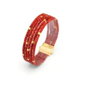 Orfi-M-Ar Red Coral Bracelet - 61572296