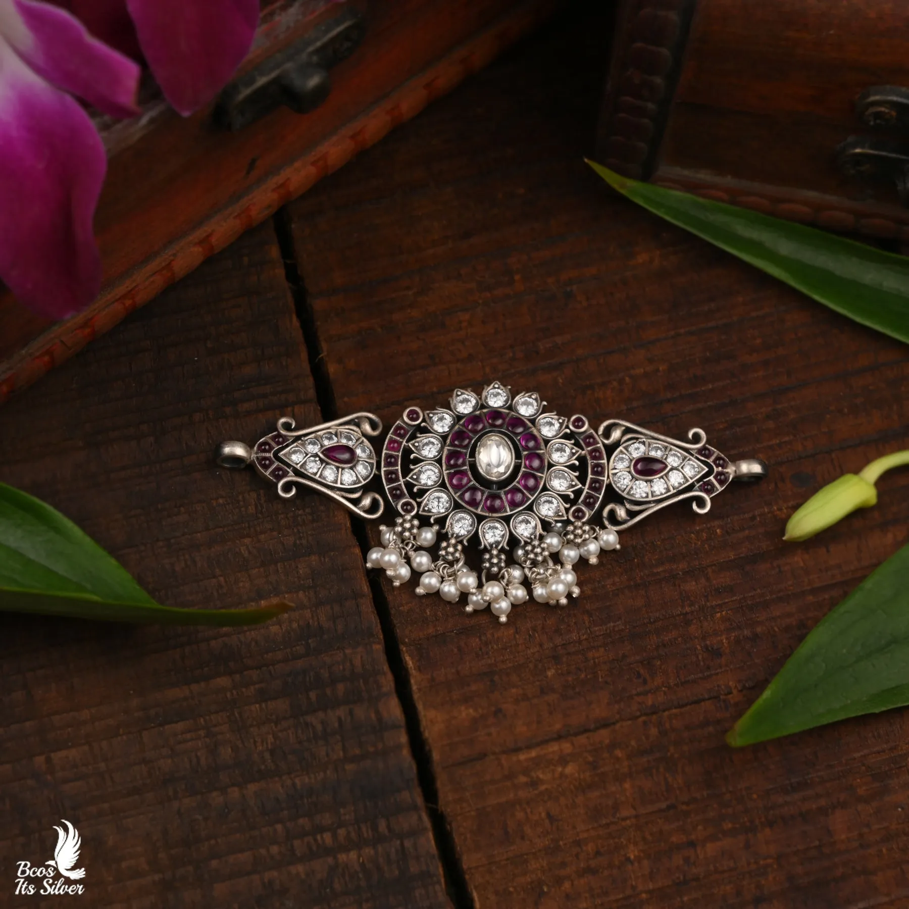 OXIDIZED CHOKER - 4702