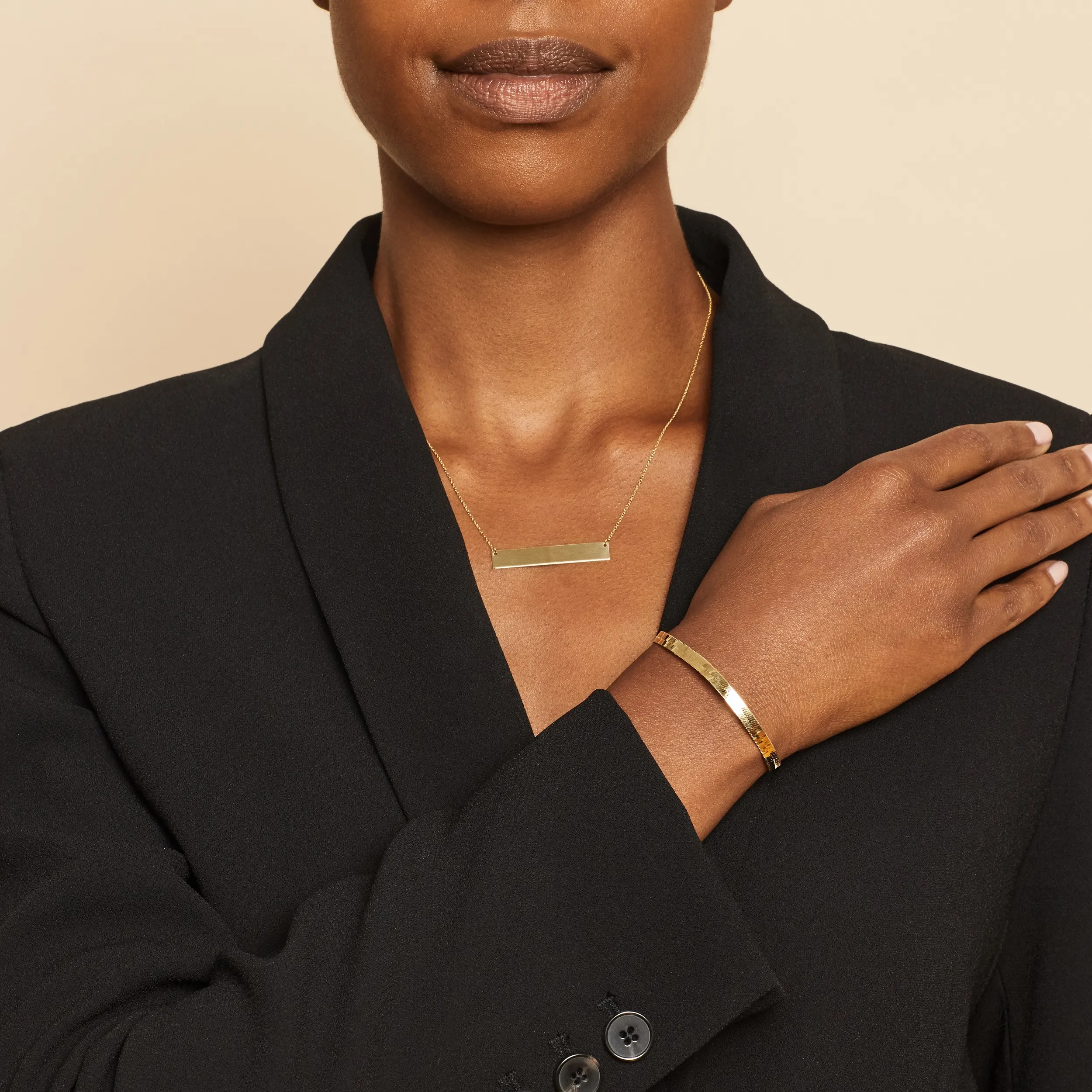 Park Avenue Bold Herringbone Bracelet