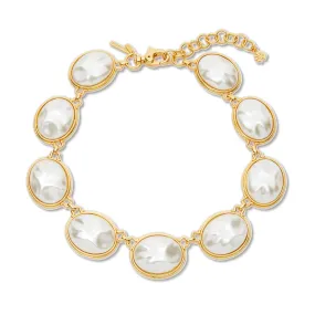 PEARL REFLECTION COLLAR NECKLACE