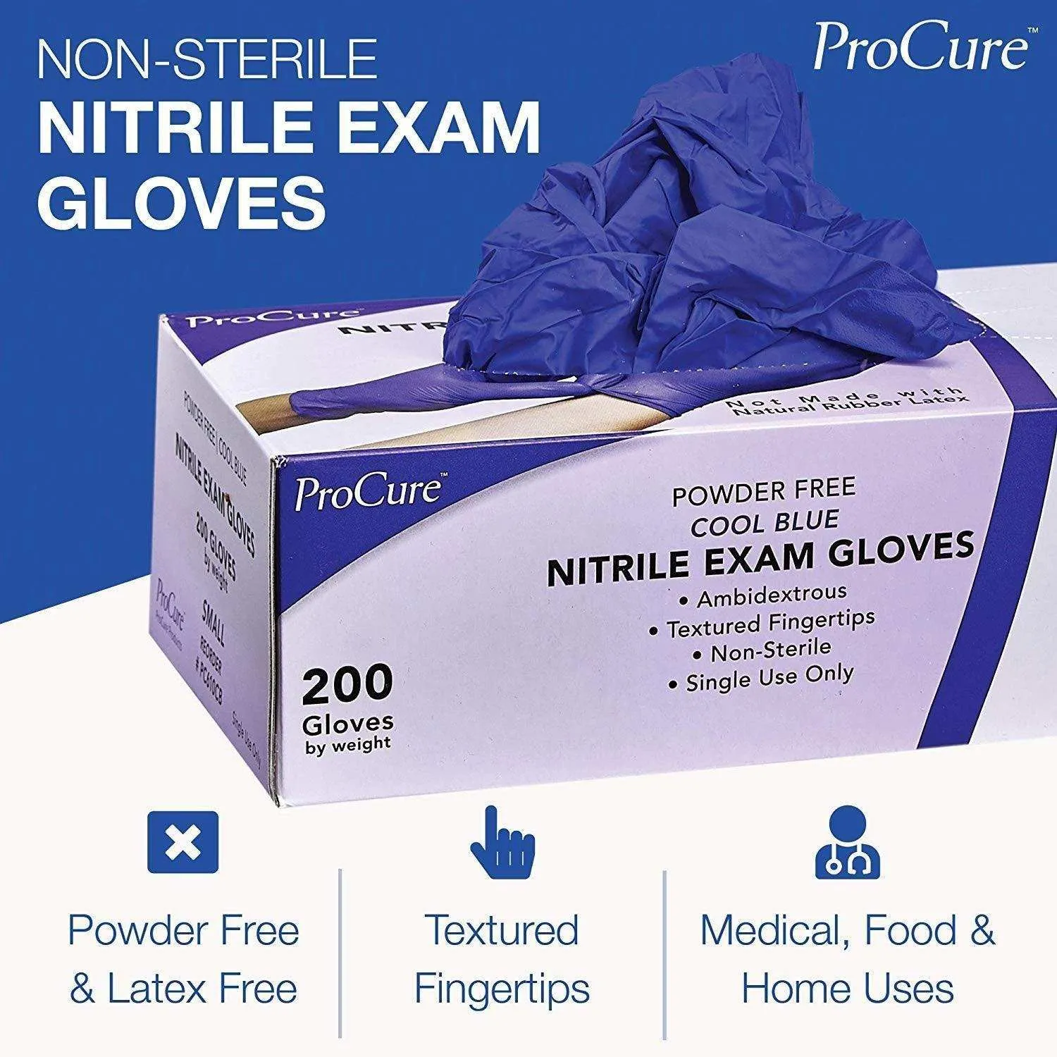 ProCure Nitrile Gloves (Powder Free)