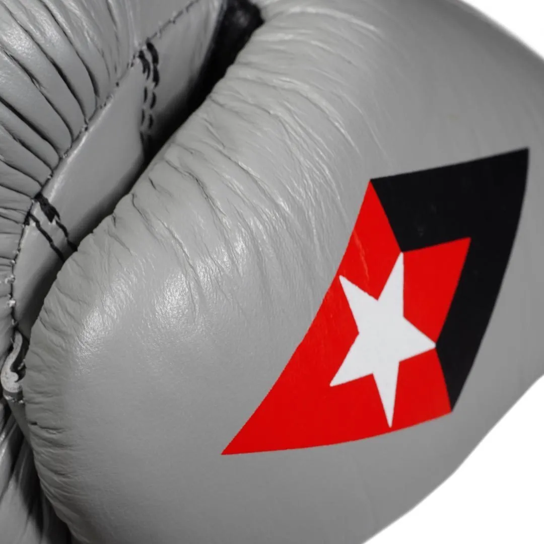 Revgear Professional Competition Boxing Gloves - Grey/Black