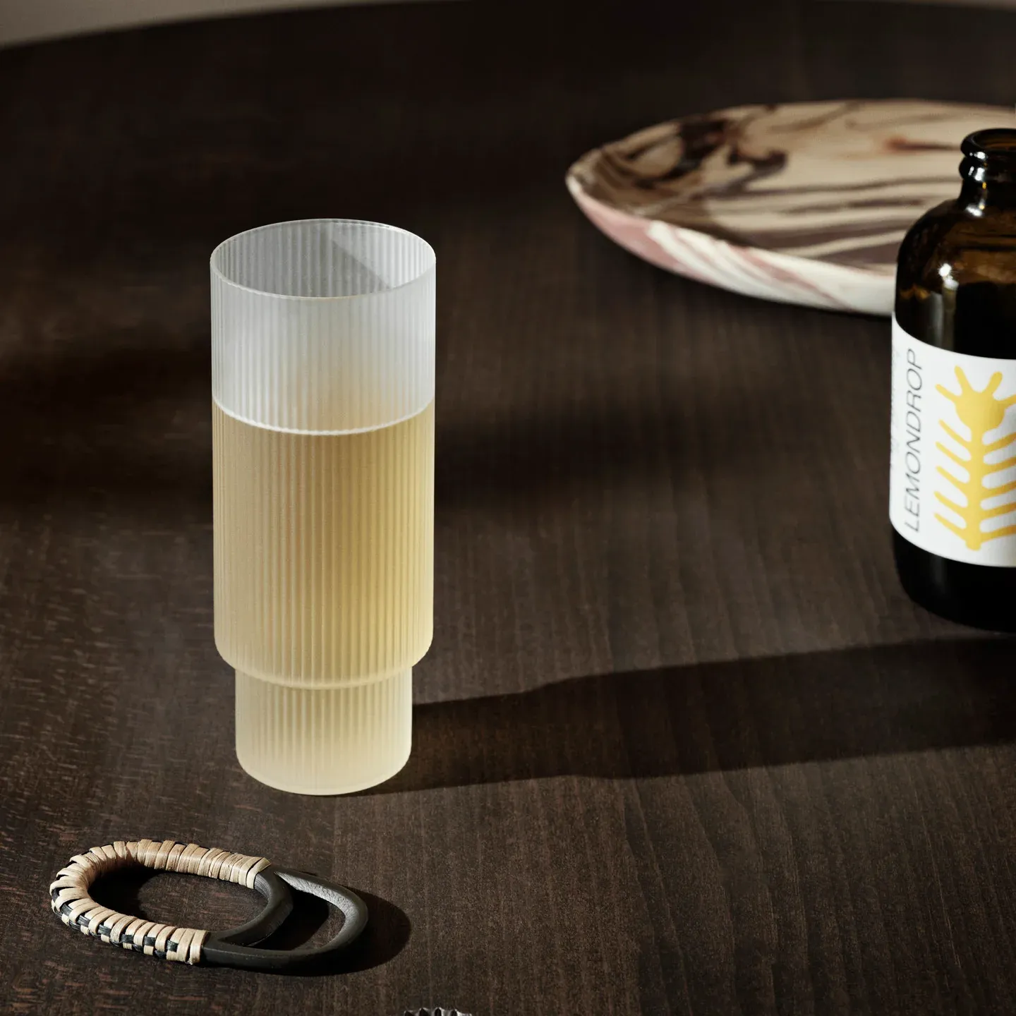 Ripple Long Drink Glasses Set of 4