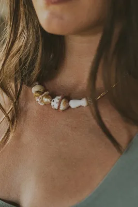 Shell Lei Choker - South Seas Pearl
