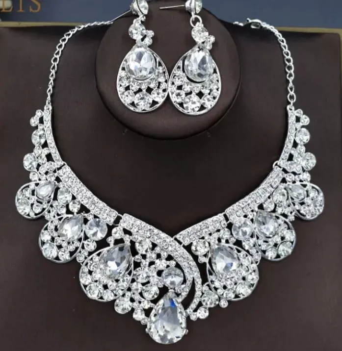 Silver Shining Rhinestone bridal Crowns At Bling Brides Bouquet