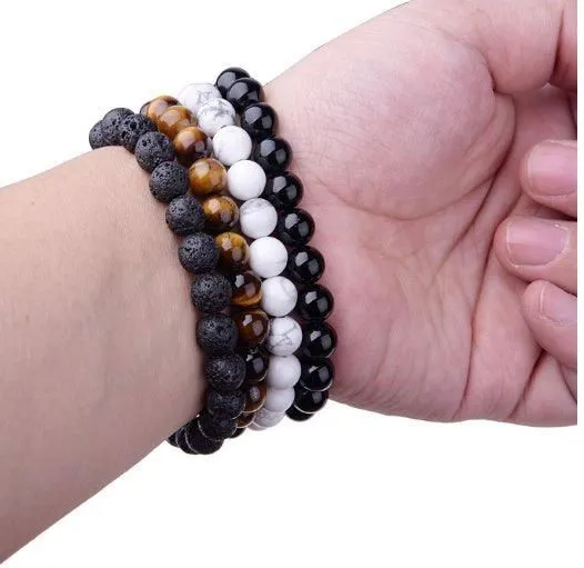 Simple Elegant Black Onyx Bracelet