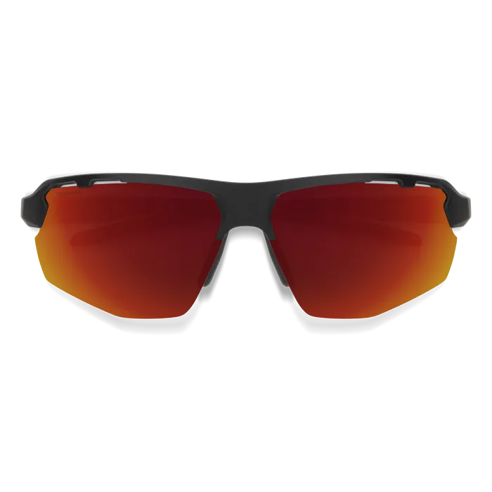 Smith Resolve Matte Black Frame - ChromaPop Red Mirror Lens - Non-Polarized Sunglasses