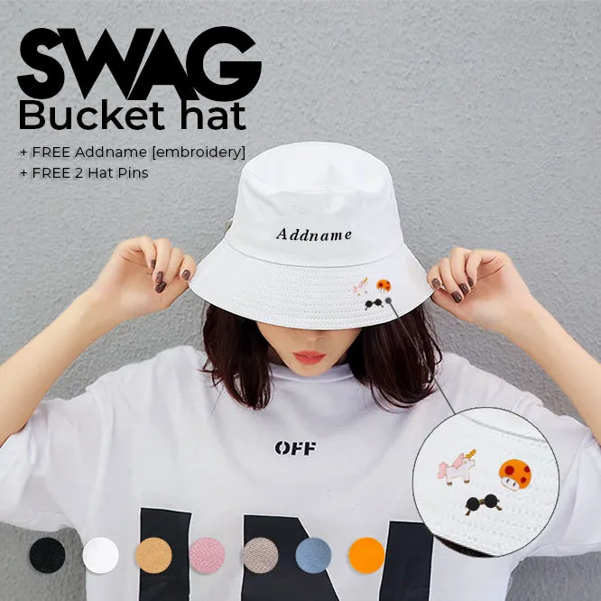 Swag Bucket Hat [FREE Custom Name Embroidery]