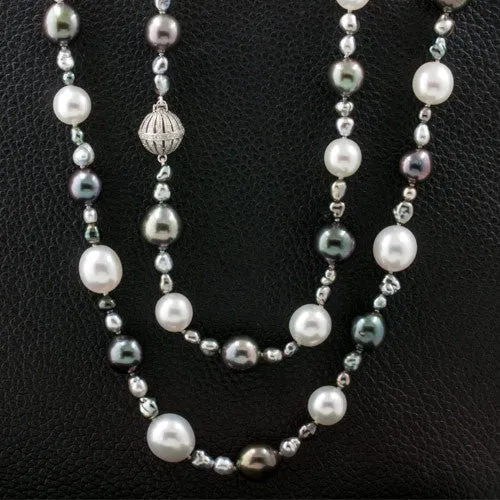 Tahitian & South Sea Pearl Necklace